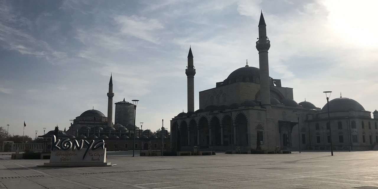Konya'da kısıtlama sessizliği sürüyor