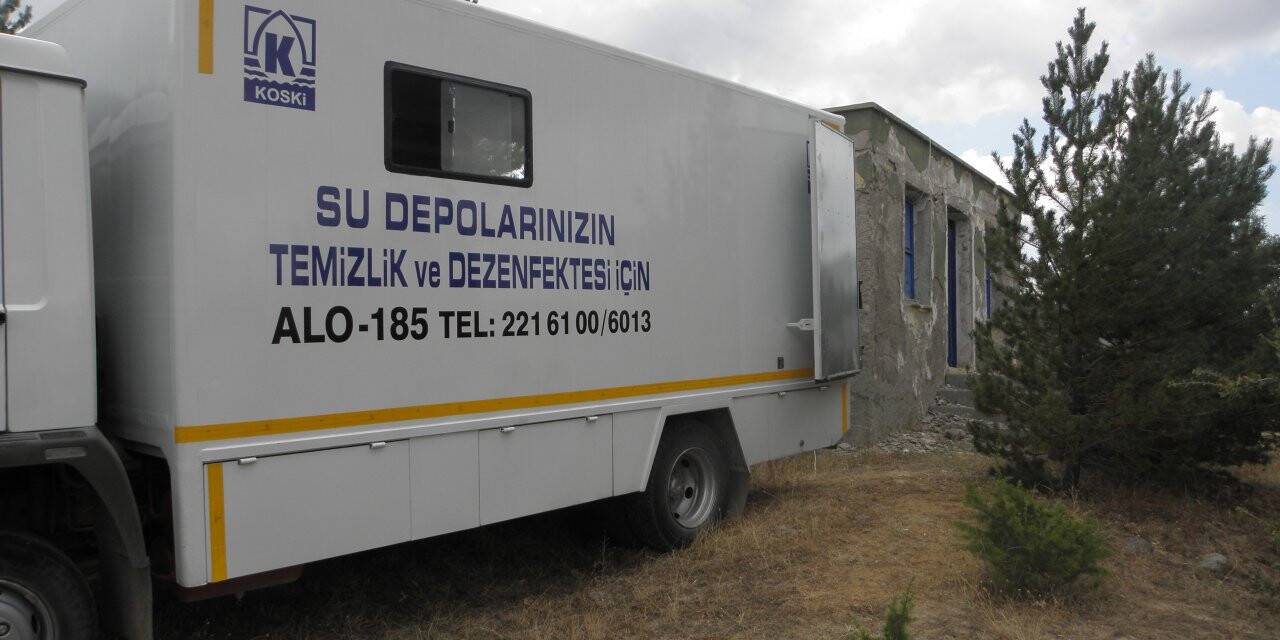 KOSKİ otomatik klorlama cihazı ile su sağlığını koruyor