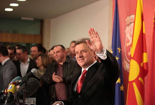 Makedonya'daki seçimlerde İvanov önde