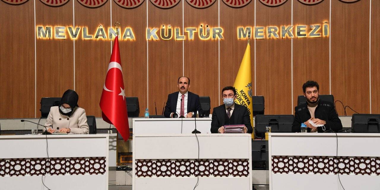 Konya Büyükşehir'de 2021 yılının ilk meclis toplantısı yapıldı