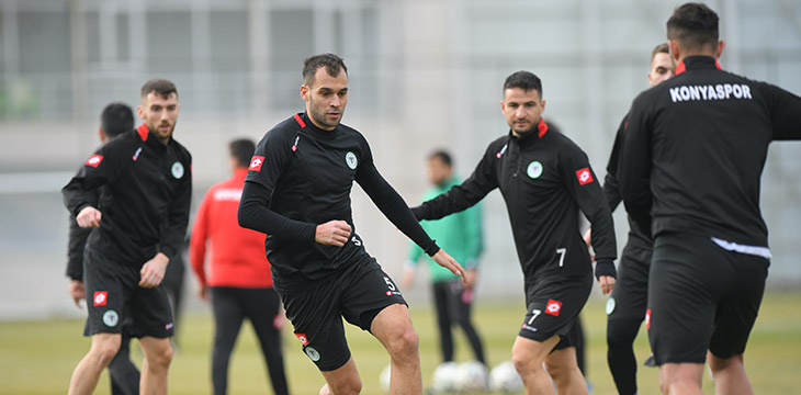 Konyaspor Gaziantep FK maçına hazır