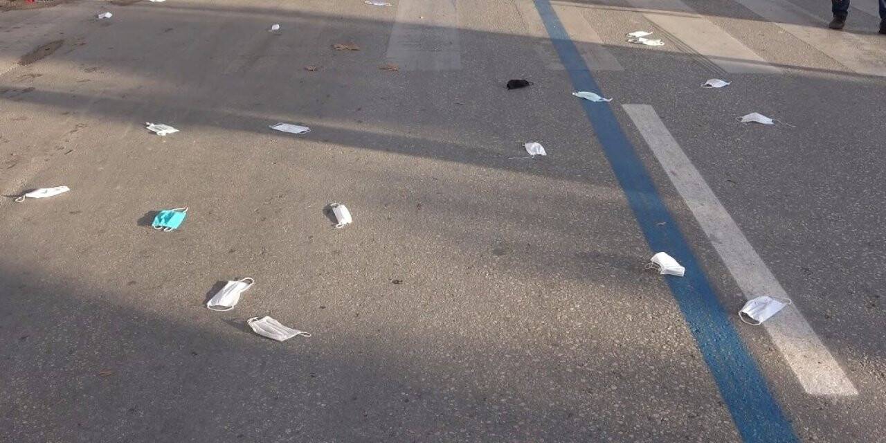 Maskeyi yere atmak kişisel korunma önlemini tehdide dönüştürüyor