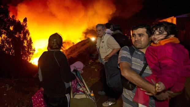 Şili'de yangın kontrol altına alınamıyor