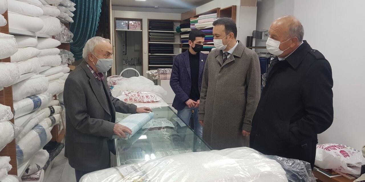 Bektaş’tan Esnaf Ziyareti