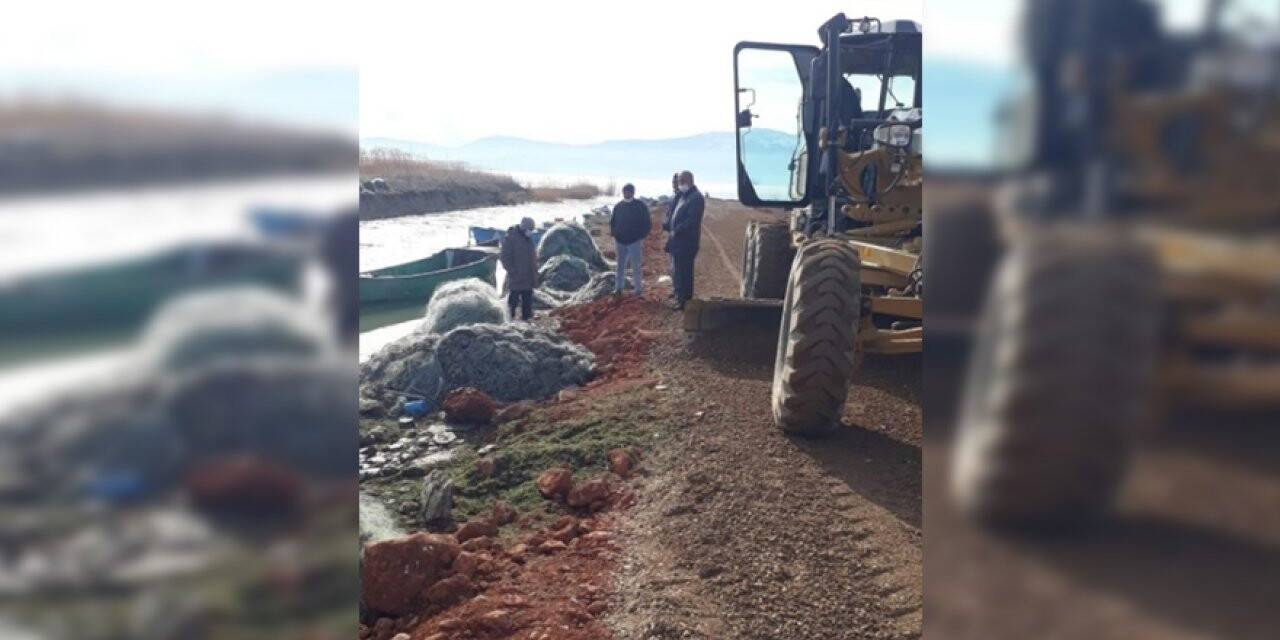 Hüyük’ün sahil yolları yeniden düzenleniyor