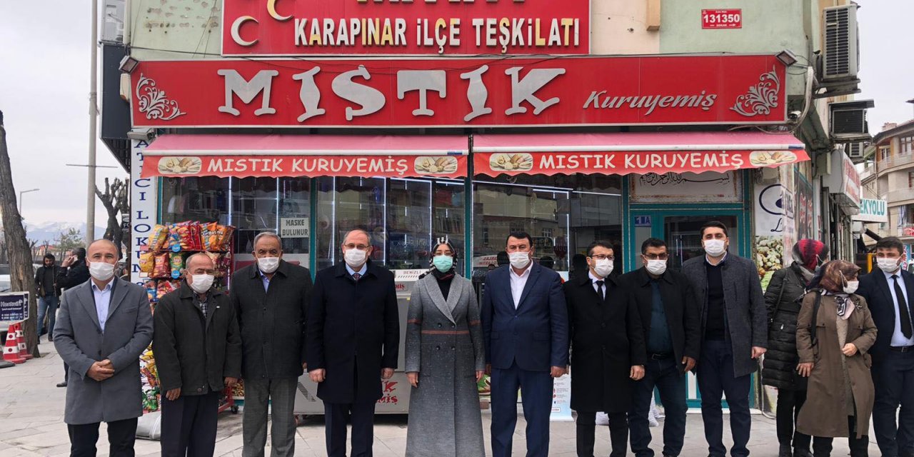 AK Parti Milletvekili Gülay Samancı, Karapınar'da
