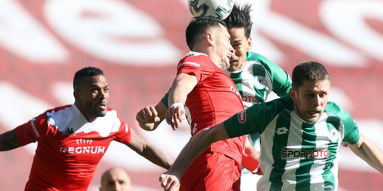 Konyaspor için ilk yarı iyi geçmedi