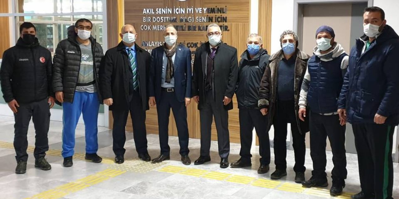 Türkiye Judo Federasyonu Yönetimi, Konya'da incelemelerde bulundu