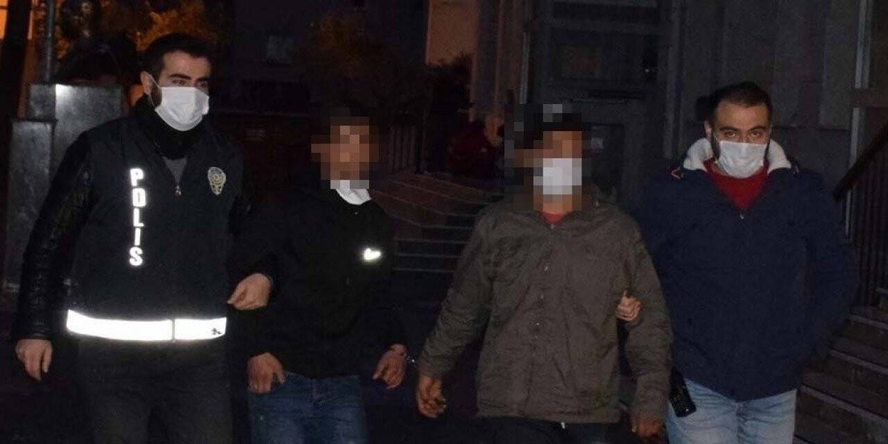Bir gecede üç motosiklet çalan hırsızlar yakalandı