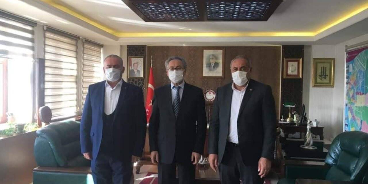 MHP Karatay’dan Parlar ve Ünal’a Nezaket Ziyareti