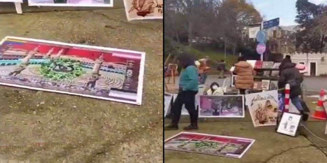 Konya Sivil Toplum Kuruluşları Platformu, Kabe fotoğrafının yere serilmesine tepki gösterdi