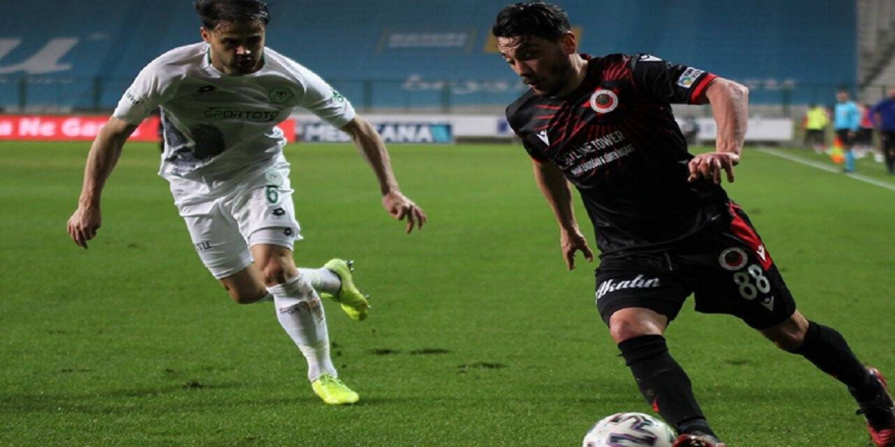 Konyaspor 0 - Gençlerbirliği 0 (Maç sonucu)