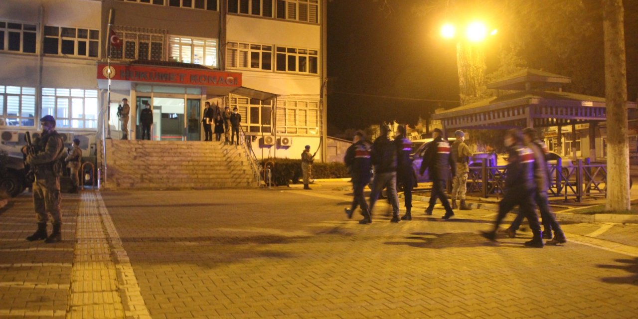 Konya, Karaman ve Eskişehir bağlantısı olan suç örgütüne yönelik operasyon