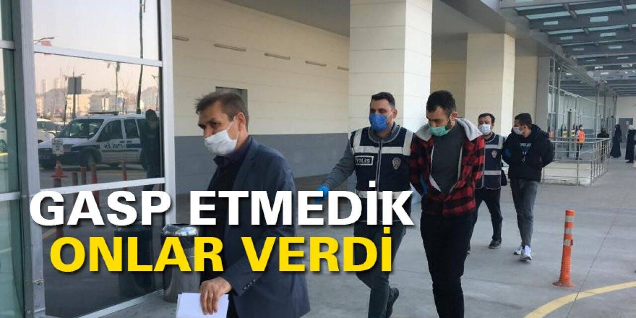 Biz gasp etmedik onlar verdi