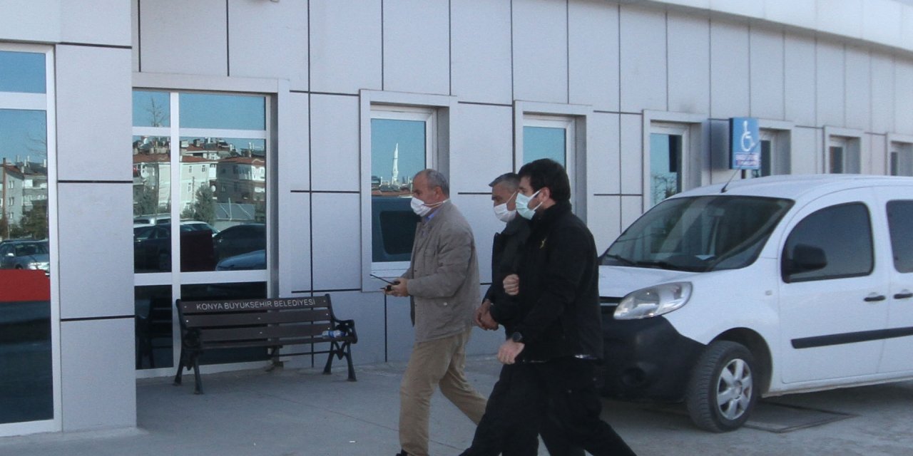 Konya'da yeğenini tabancayla yaralayan amca tutuklandı