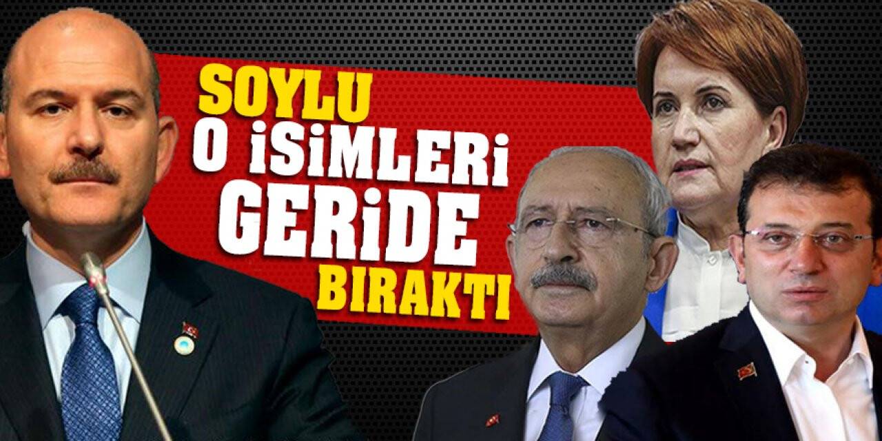 Soylu o isimleri geride bıraktı