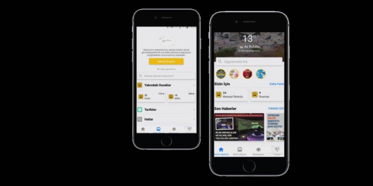 Konya Mobil Uygulaması Yenilenen Yüzüyle Hayatı Kolaylaştırıyor