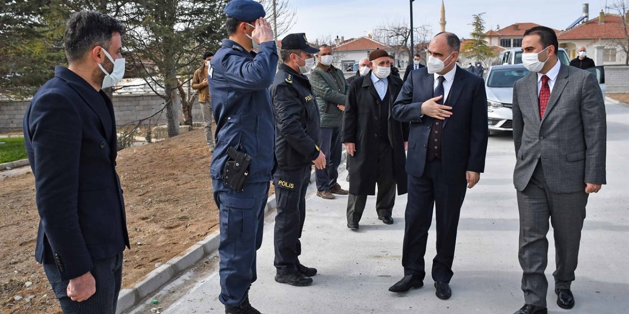Konya Valisi Özkan Altınekin, Cihanbeyli ve Kulu ilçelerini ziyaret etti
