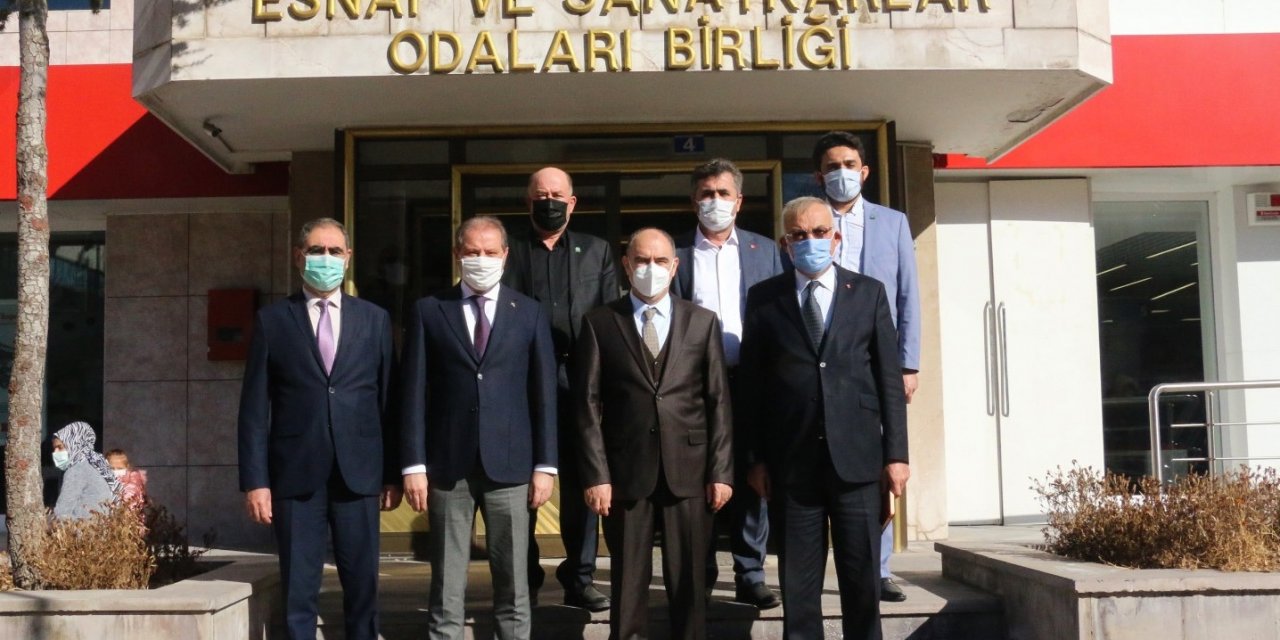 Konya Valisi Vahdettin Özkan çeşitli ziyaretlerde bulundu