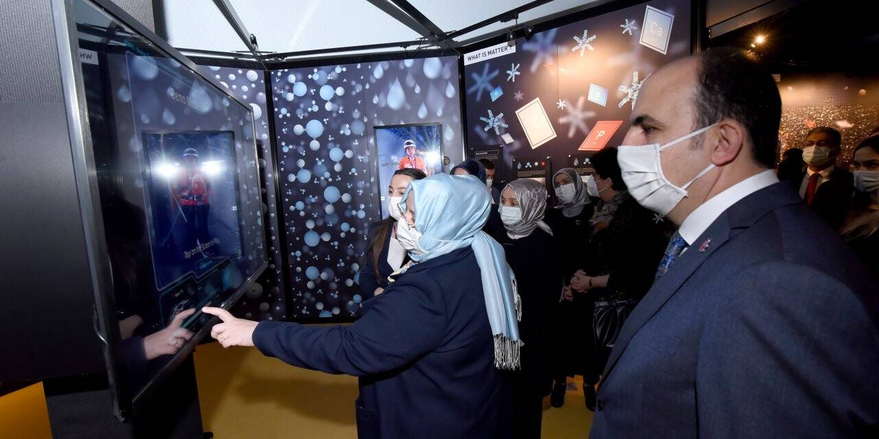 Bakan Selçuk Konya Bilim Merkezi’nde