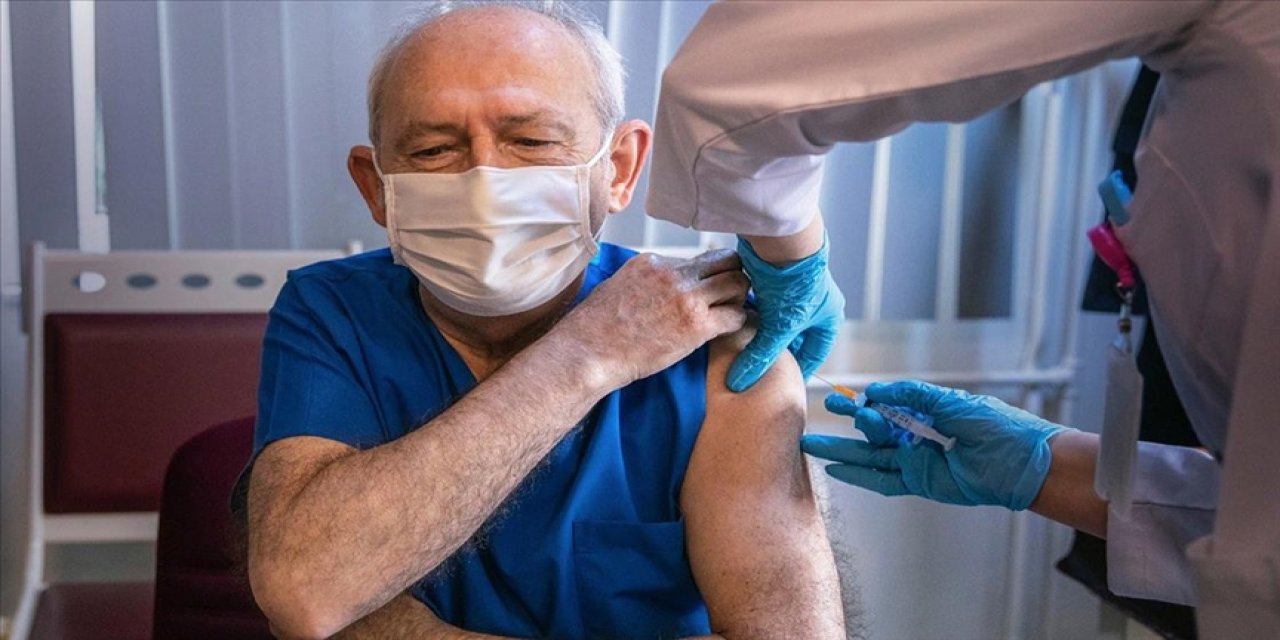 Kemal Kılıçdaroğlu, Kovid-19 aşısı oldu