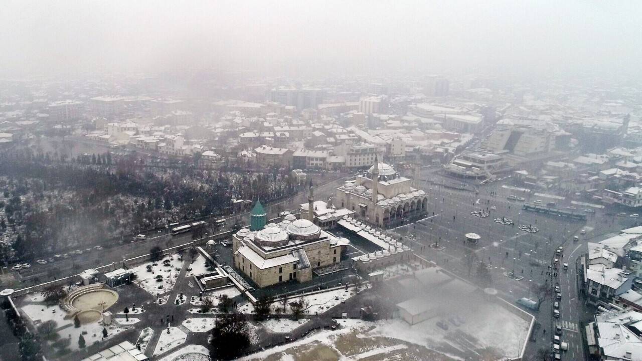 Konya, kar yağışını bekliyor! 5 günlük hava durumu