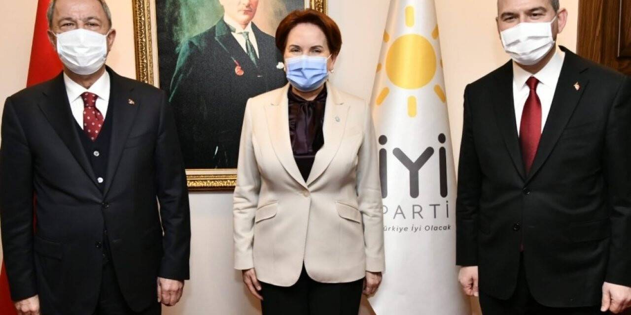 Bakanlar Soylu ve Akar’dan Akşener’e ziyaret