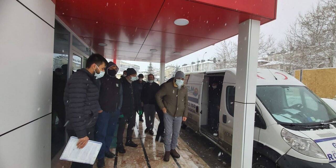 Belediye çalışanlarına Sağlık Taraması