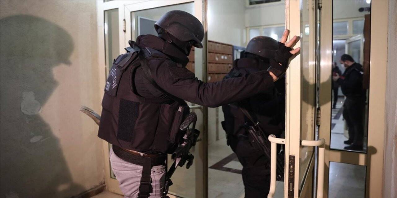 Terör örgütü DEAŞ'a yönelik operasyonda 9 şüpheli yakalandı