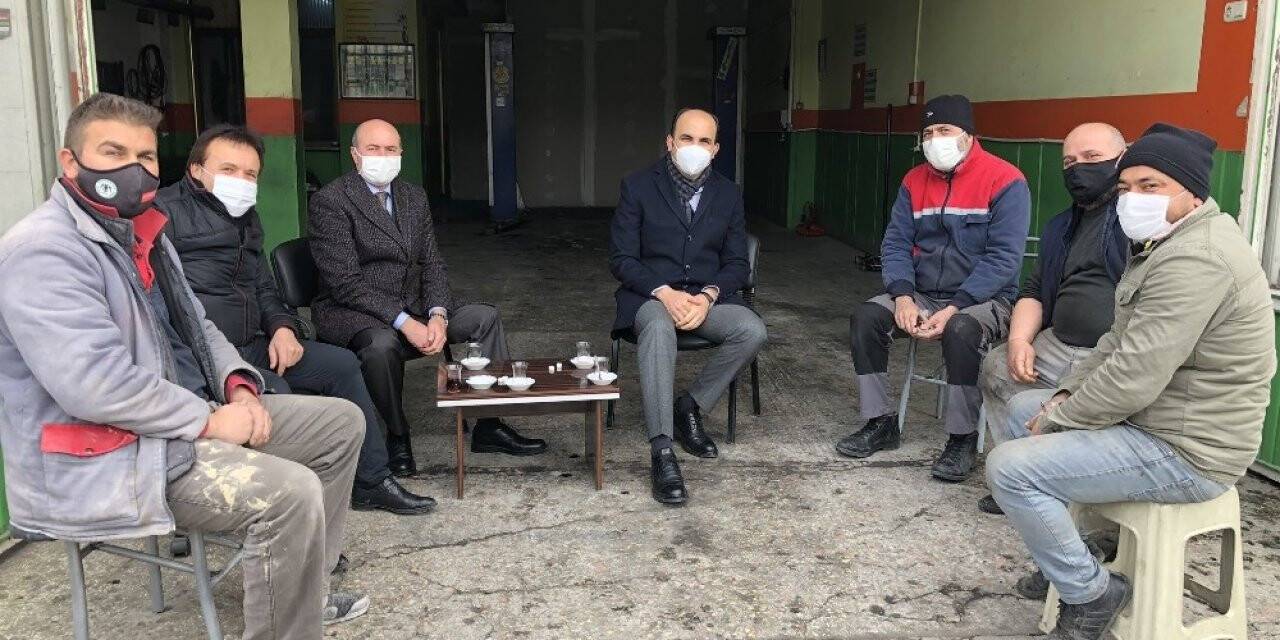 Başkan Altay'dan sanayi esnafına teşekkür
