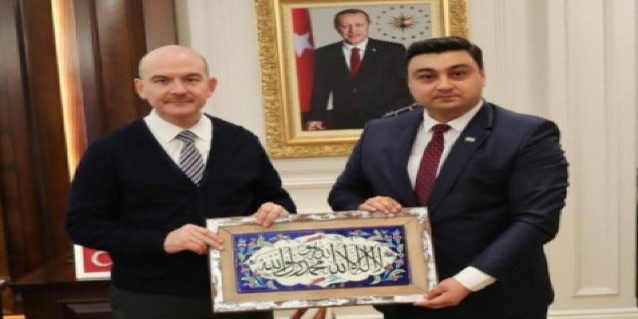 İçişleri Bakanı Soylu’ya anlamlı ziyaret