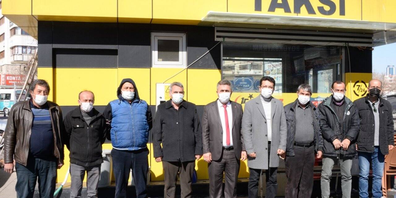 'Konya taksi' Mobil uygulaması hizmette