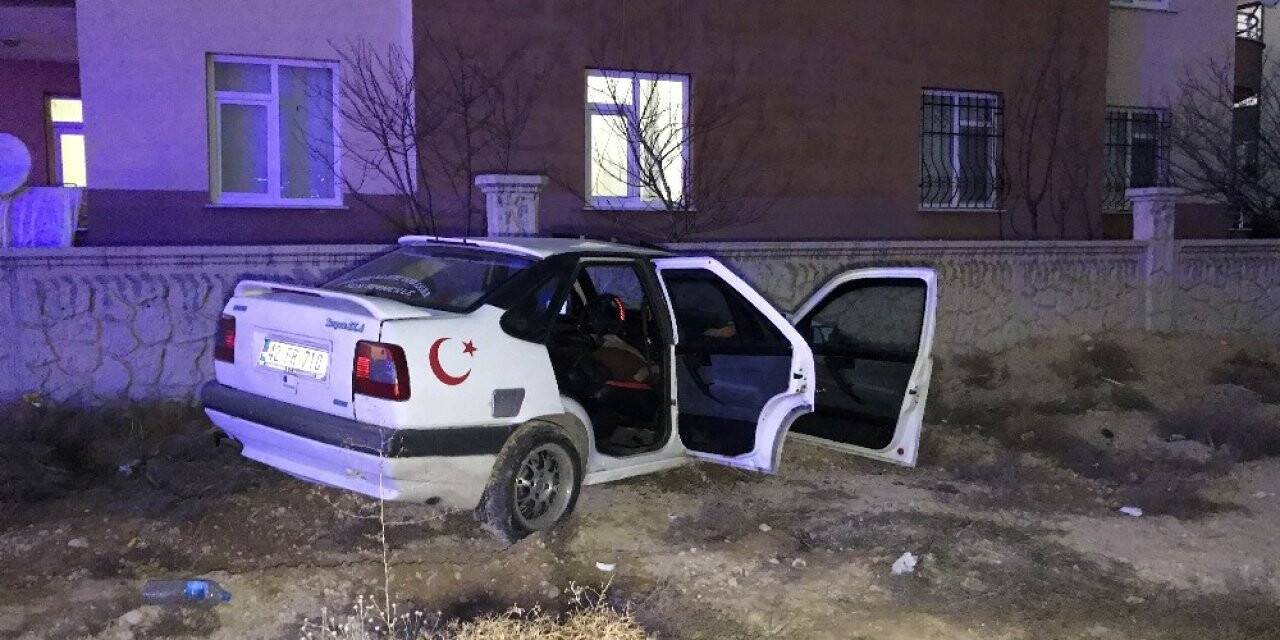 Konya'da araç duvara çarptı: 1 ölü