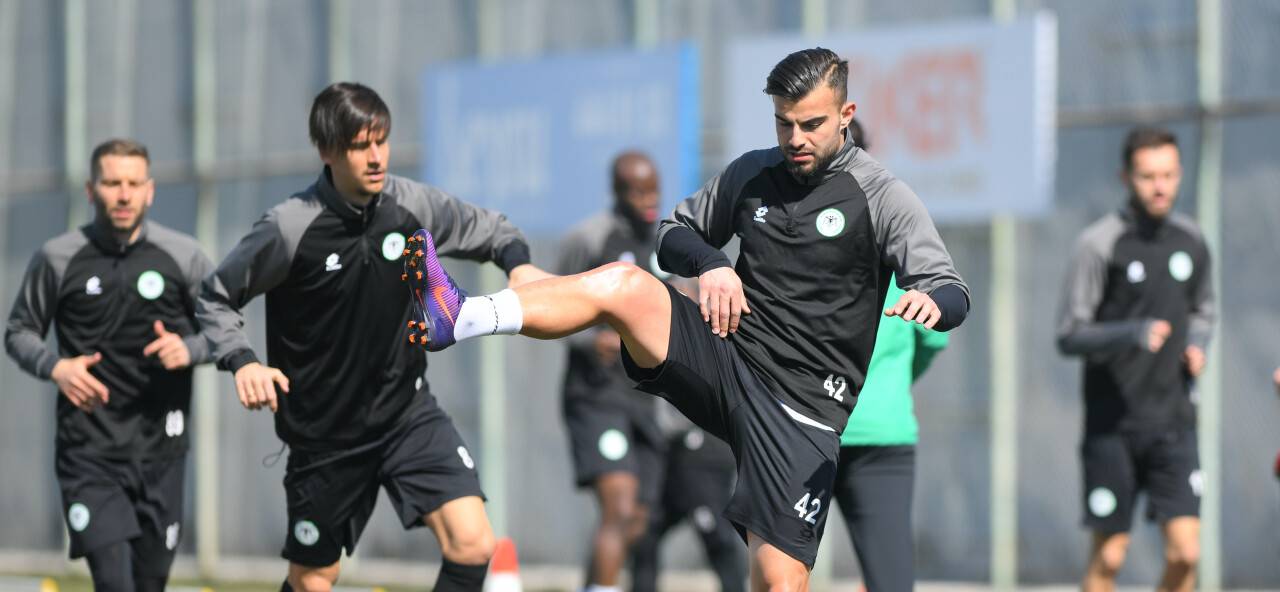 Konyaspor, Gaziantep FK  maçı hazırlıklarına devam etti