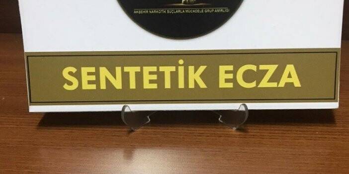 Yasakta uyuşturucu hapla yakalandılar