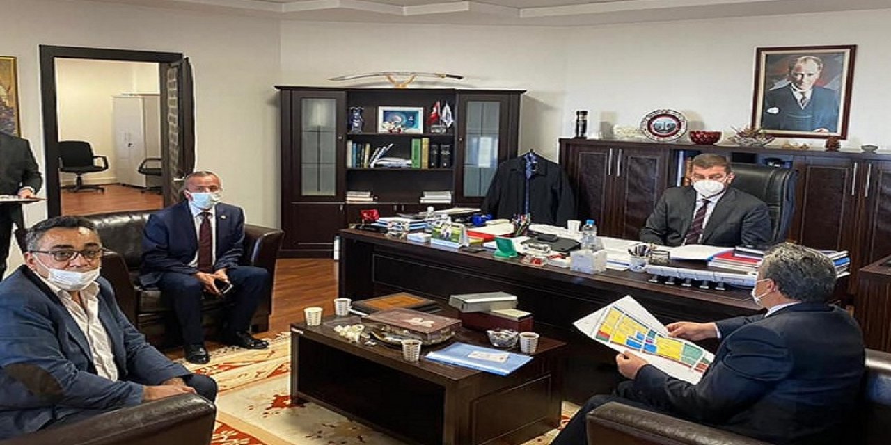 Yalıhüyük Belediye Başkanı Koçer, Ankara'da ziyaretlerde bulundu