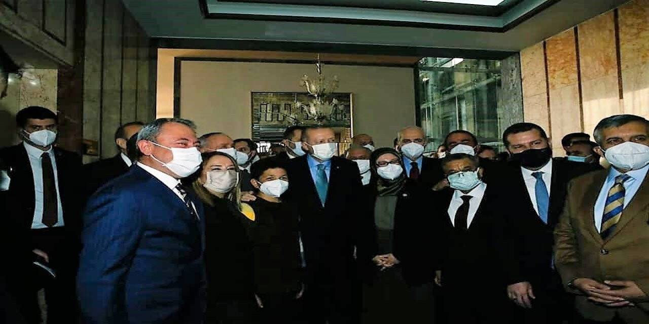 Cumhurbaşkanı Erdoğan, Çoban Şevki ile bir araya geldi