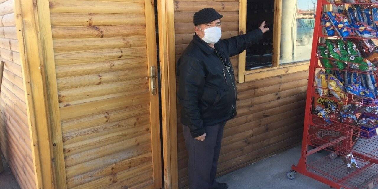 Konya’da bakkal soyuldu!