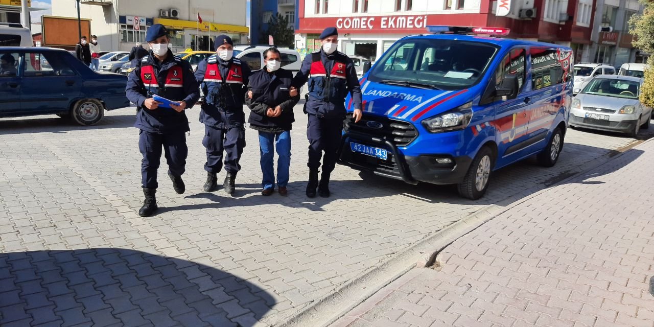 Konya'da iş yerinden para çalan şüpheli tutuklandı