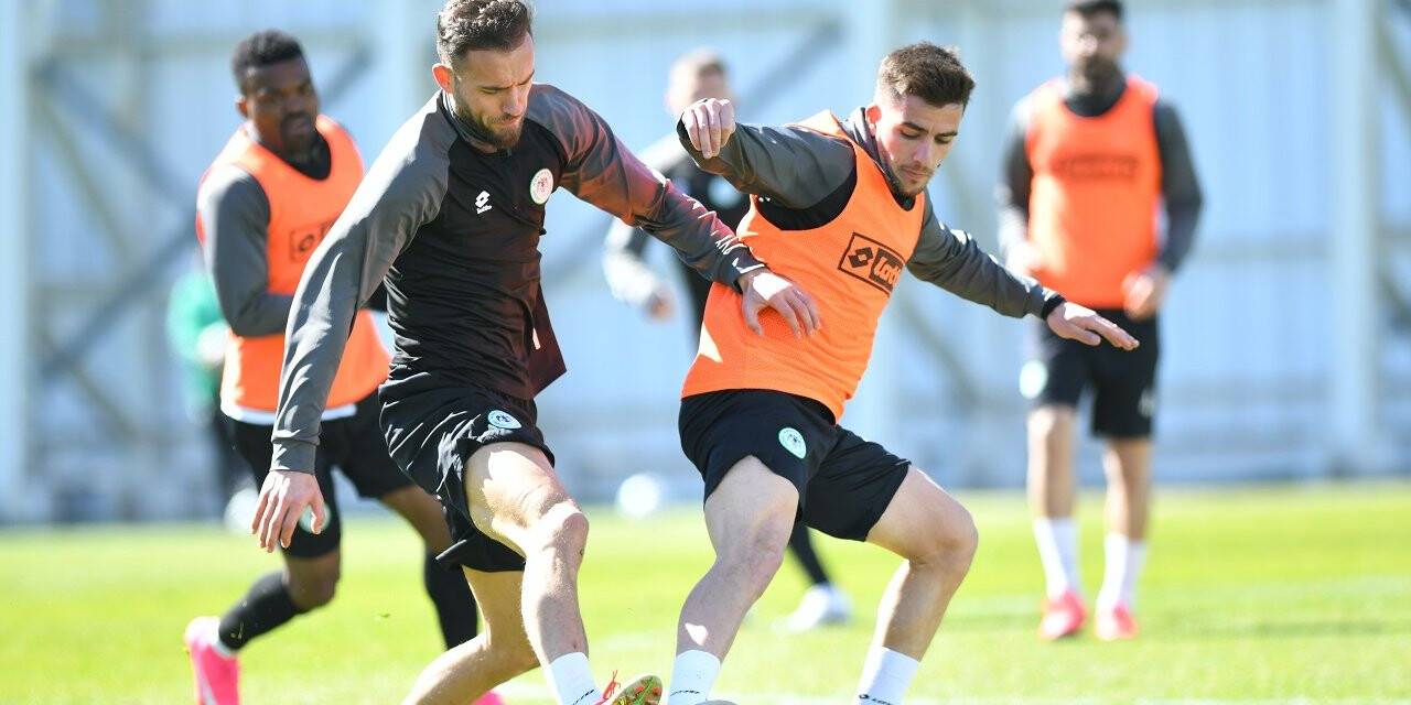 Konyaspor taktik çalıştı