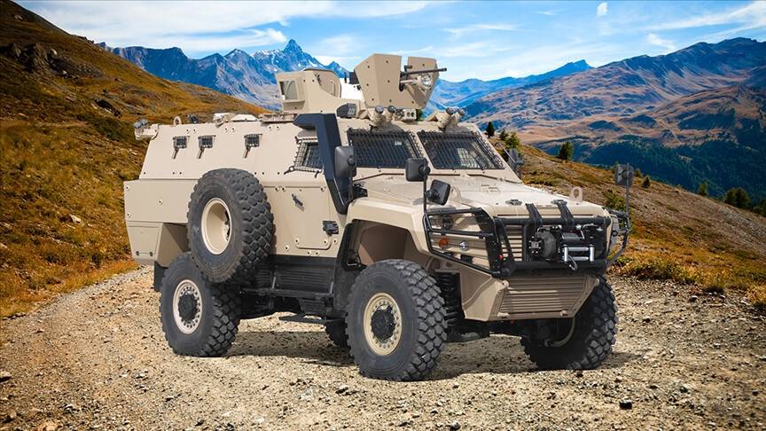 Türk zırhlısı Cobra II yeni versiyonuyla en tehlikeli görevlere hazır