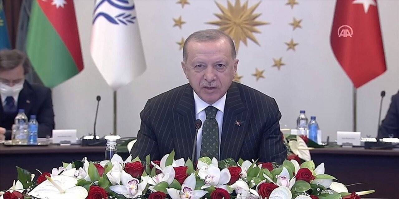 Erdoğan: 17 yıldır uygulamaya konamayan Ekonomik İşbirliği Teşkilatı Ticaret Anlaşması yürürlüğe girmeli