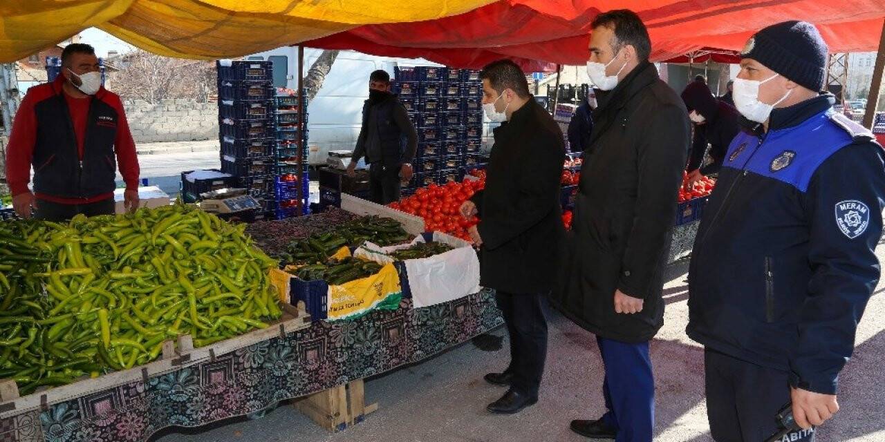 Konya Meram’da denetim seferberliği