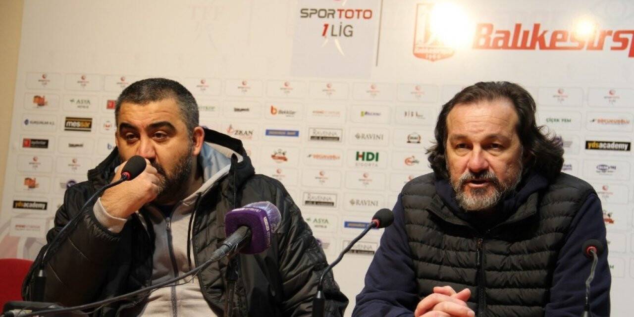 Balıkesirspor - Ankaraspor maçının ardından