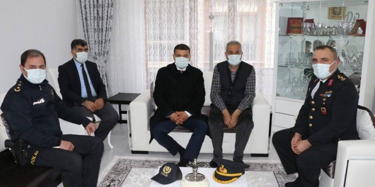 Şehit ailesi unutulmadı