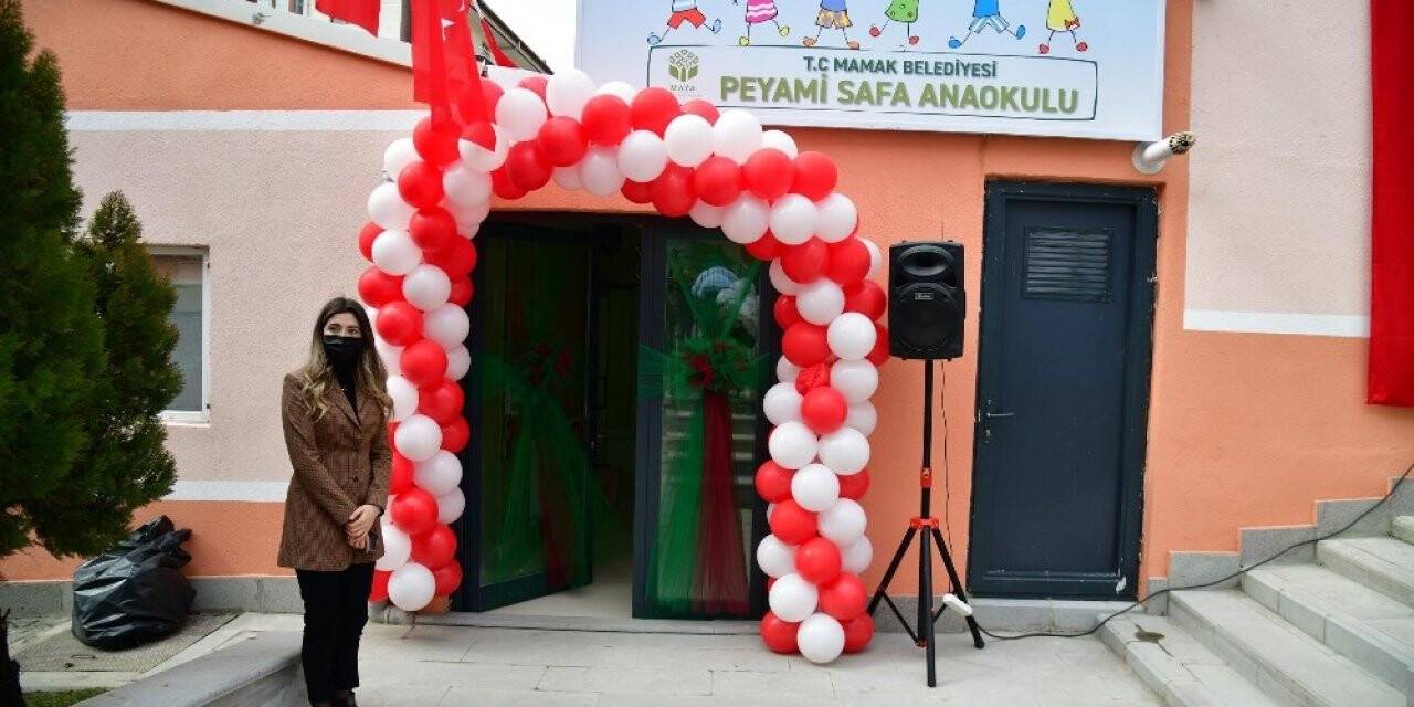 Peyami Sefa Anaokulu minikleri okullarına “Merhaba” dedi