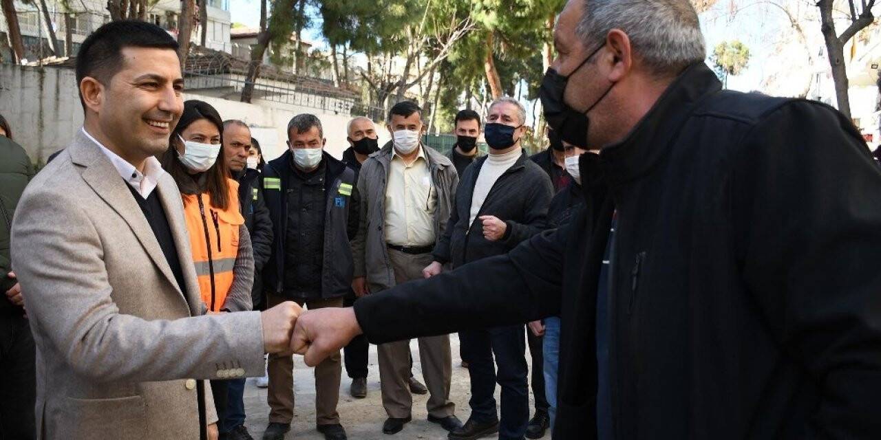 Kahramanlar Caddesi esnafı, belediye çalışmalarından memnun