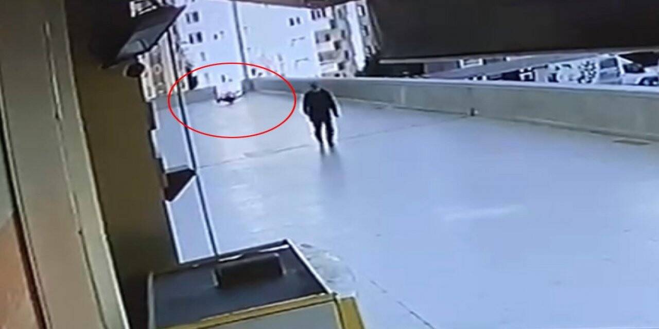 16 yaşındaki gencin 12’nci kattan düşmesi kamarada