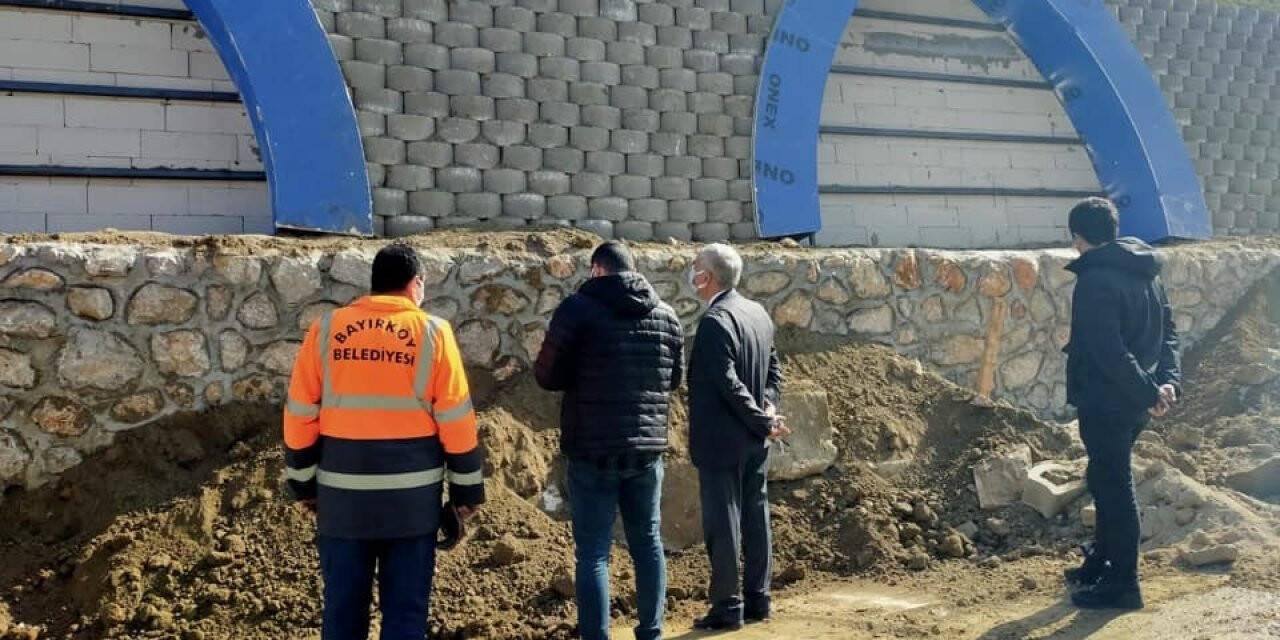 Bayırköy’ün girişi ayrı bir havaya bürünecek