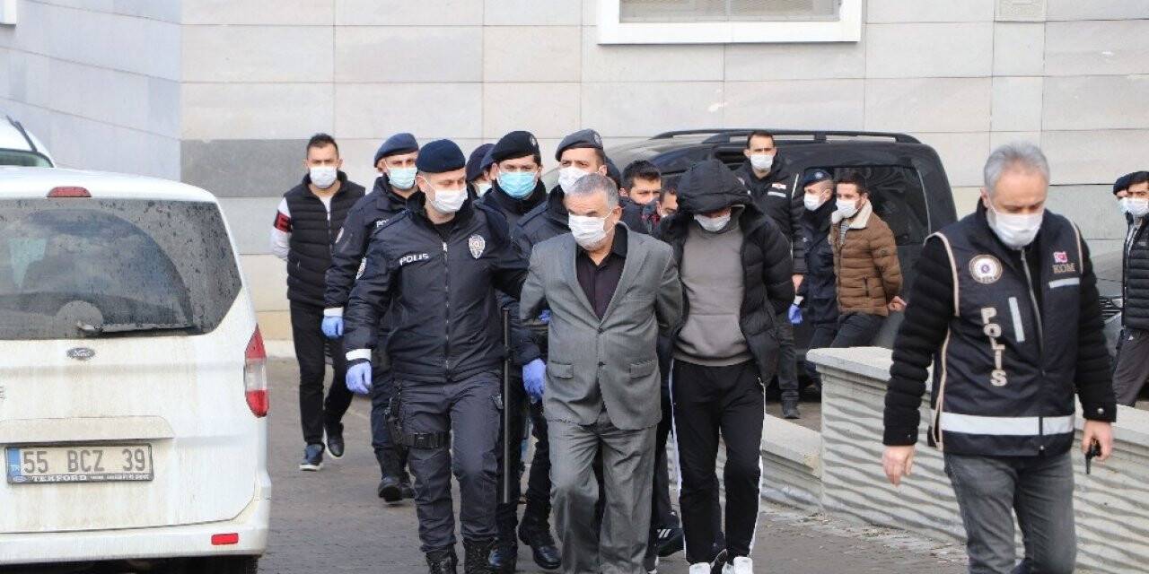 Suç örgütü operasyonu: Aralarında emniyet müdür yardımcısının da bulunduğu 31 kişi adliyede